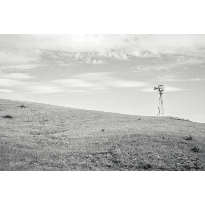 «Last Well», reproduction sur toile, H 8 po x l 12 po