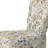 Neutral Leaves - Upholstered Scandinavian Side Chair, Botanical Plants Accent Chair