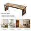 Banc de salle à manger, banc de table de cuisine intérieur Farmhouse, déco pour salle de séjour, couloir, chambre à coucher