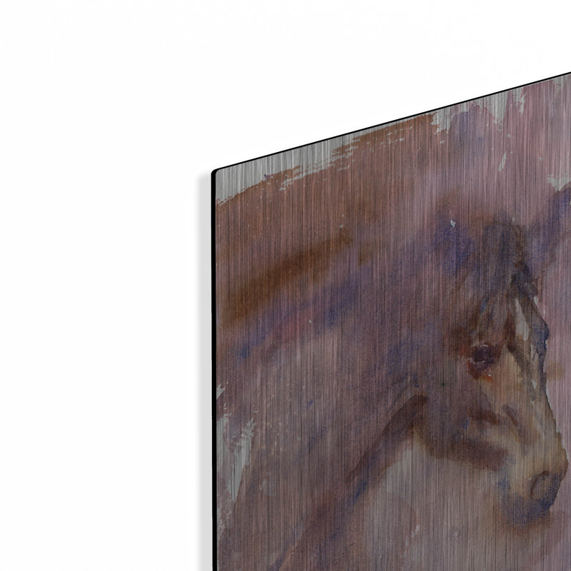 «Expressive Equine» par Robert Campbell, H 16 po x l 12 po