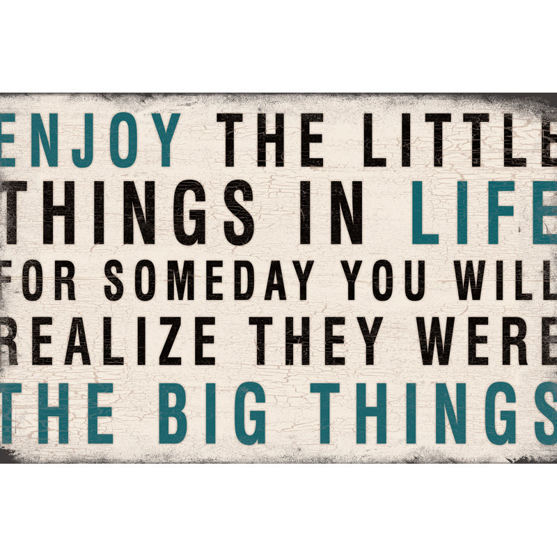 Be Encouraging Sign - Wrapped Canvas Print, 51cm H x 76cm W x 3.8cm D