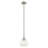 Averly 1 - Light Brushed Nickel Pendant