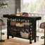 Unité de bar 63 po Modern Black