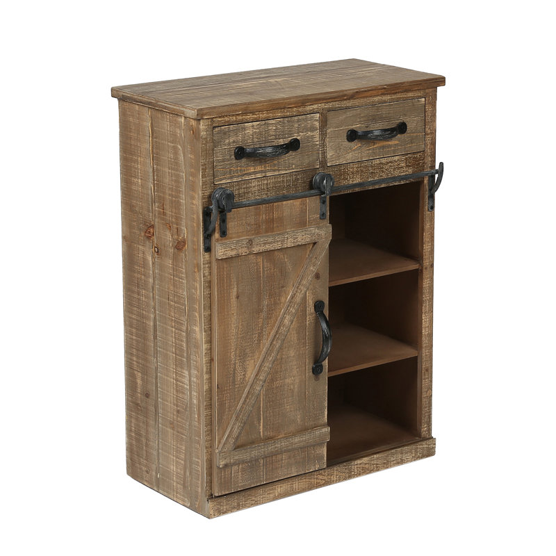 Armoire décorative à 2 tiroirs et 1 porte Runcorn