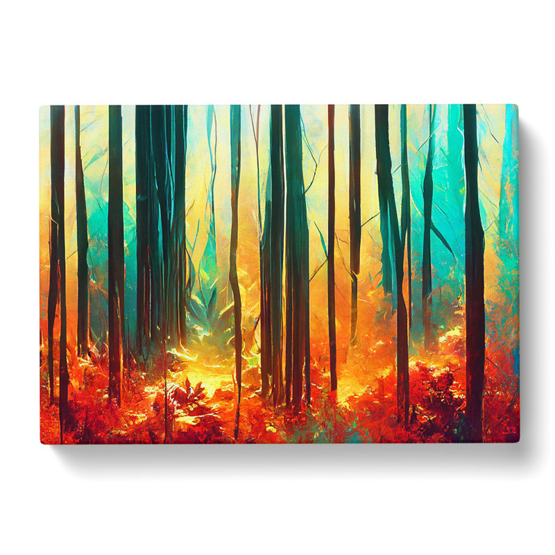 Pretty Forest Vol.2 - Wrapped Canvas, 50cm H x 76cm W x 3cm D