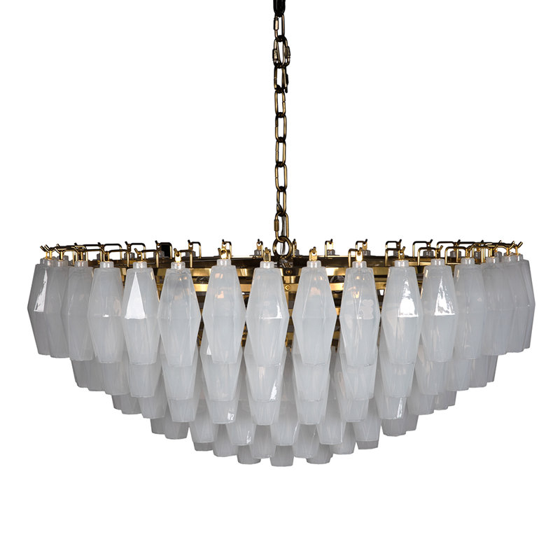 Ludmilla Chandelier, 9 Lights, 4 Tiers, 14" H x 31" W x 31" D