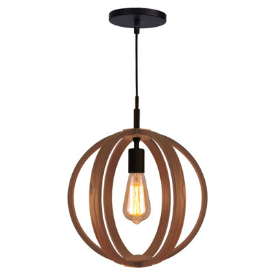 Luminaire sphère suspendu 1 lumières simple Jovany