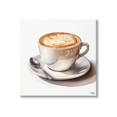 "Chic Modern Cappuccino" par RB sur toile