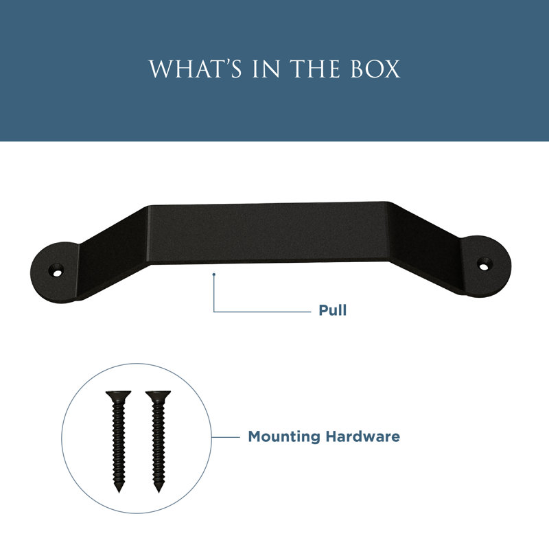Charleston Handle/Pull, Matte Black