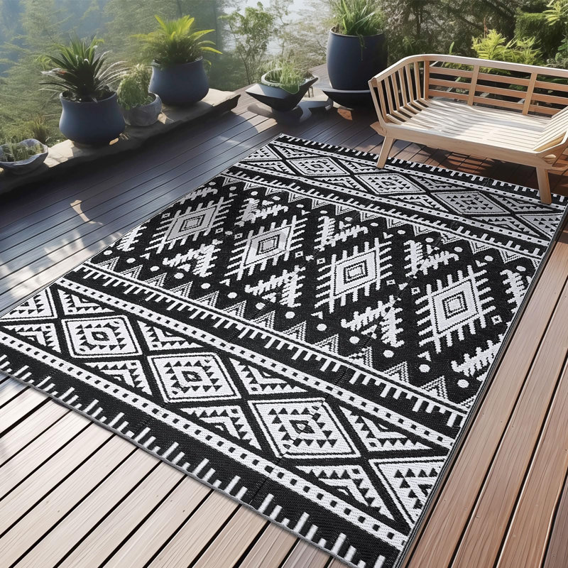 Geometric Shapes Area Rug, Rectangle 120 x 180 cm