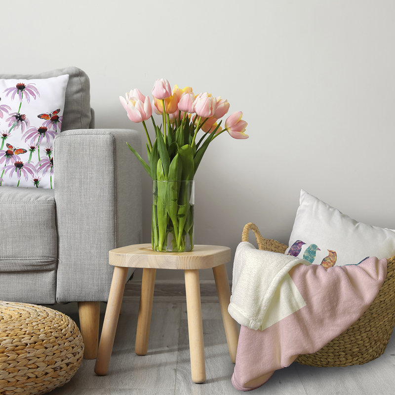 Couverture polaire Love Love, 60 po x 80 po, Rose clair