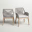 Chaise de patio avec coussin Mitali-56582432