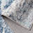 Modern Abstract Indoor Rug in Blue/White-120328071
