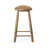 Maven Lane Luna Backless Stool in Wood Finish-92610974-93051216