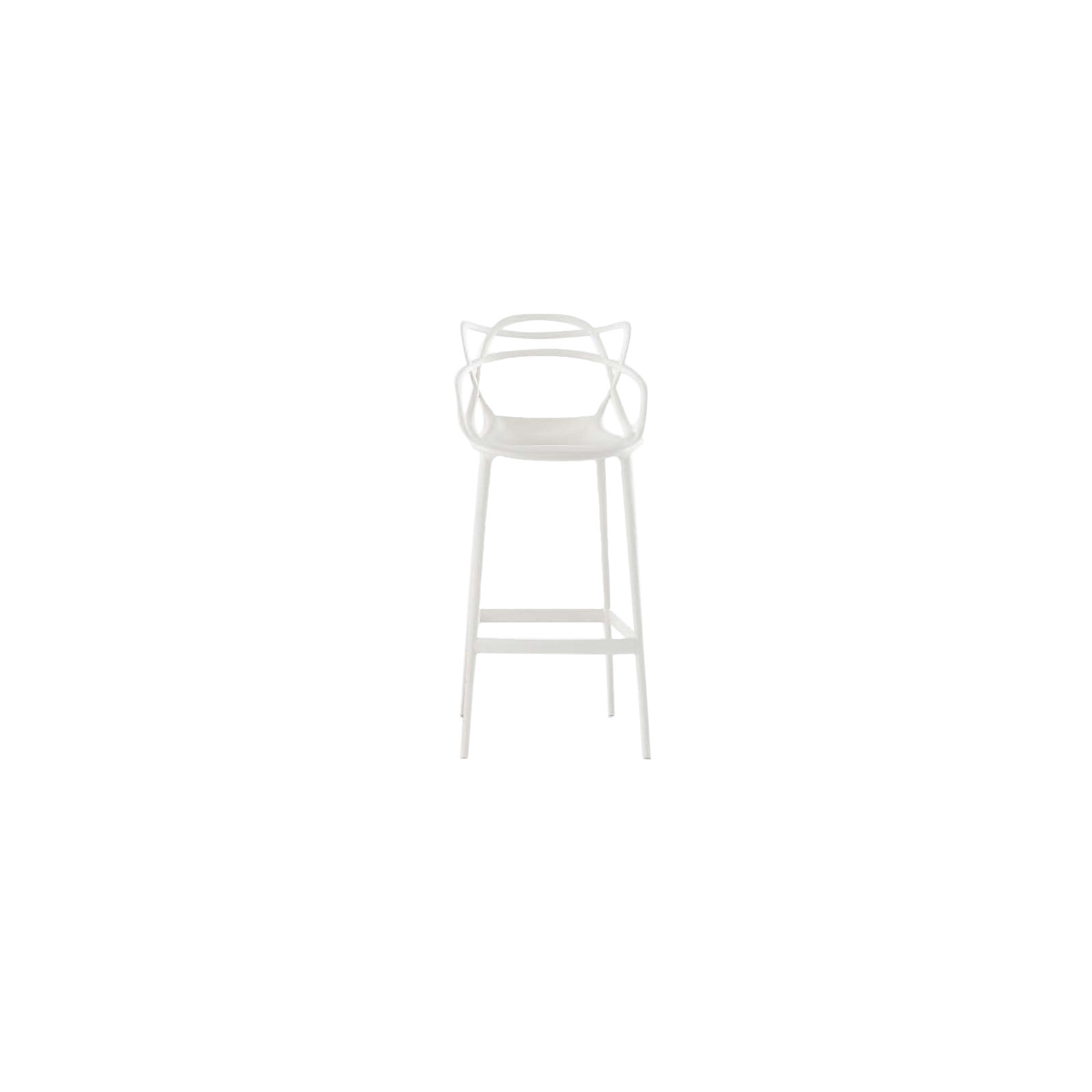 Masters Outdoor Bar Stool, Bar, White