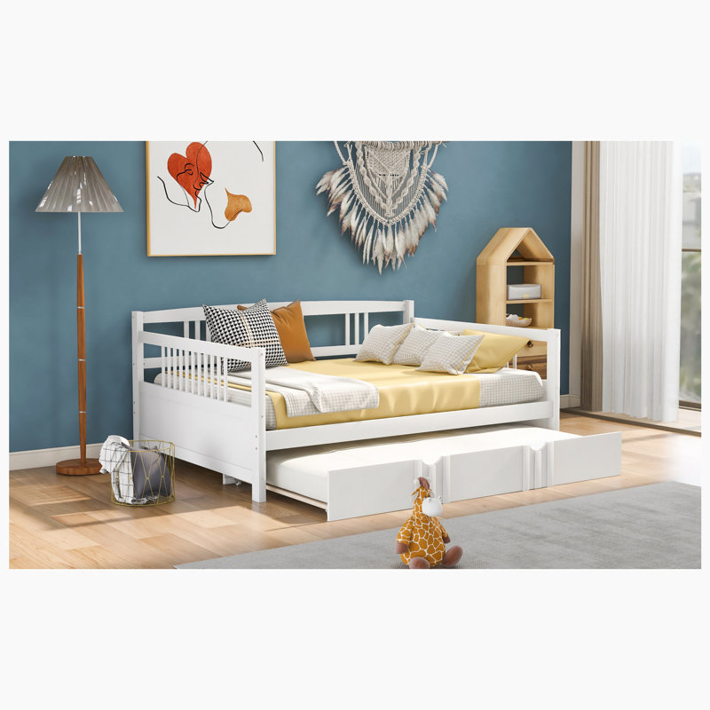Westerley Solid Wood Daybed, White, Full