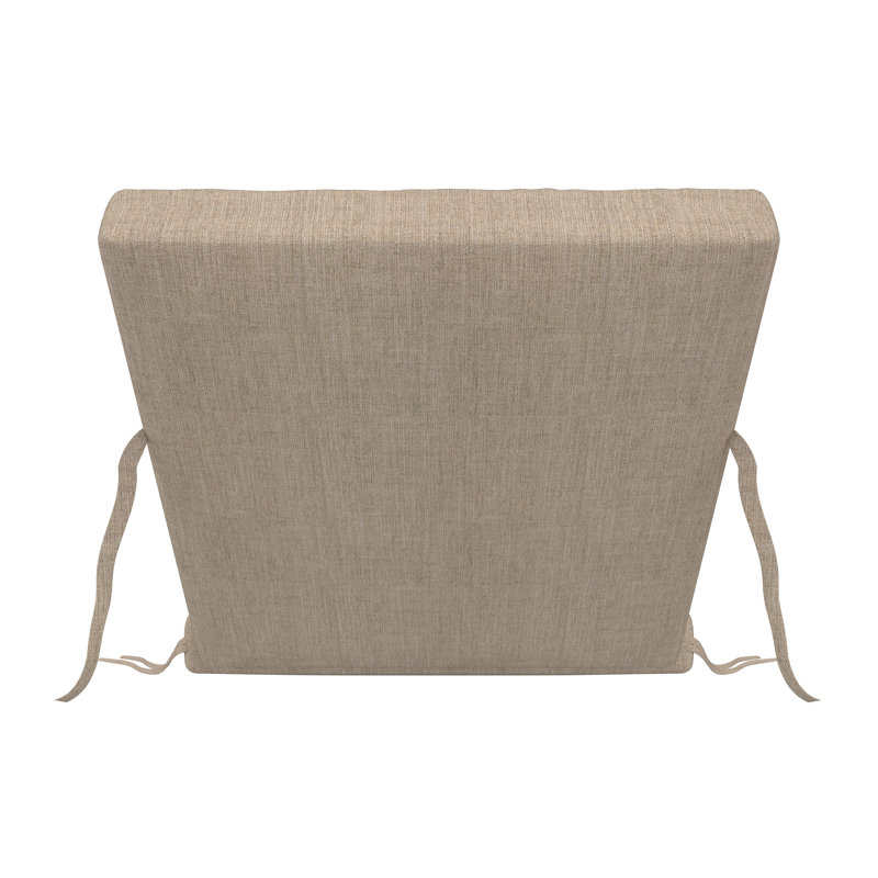 Outdoor Sunbrella® Chaise Lounge Cushion, Cast Ash Sunbrella® Plainweave, 23" x 29"/25" x 47" 