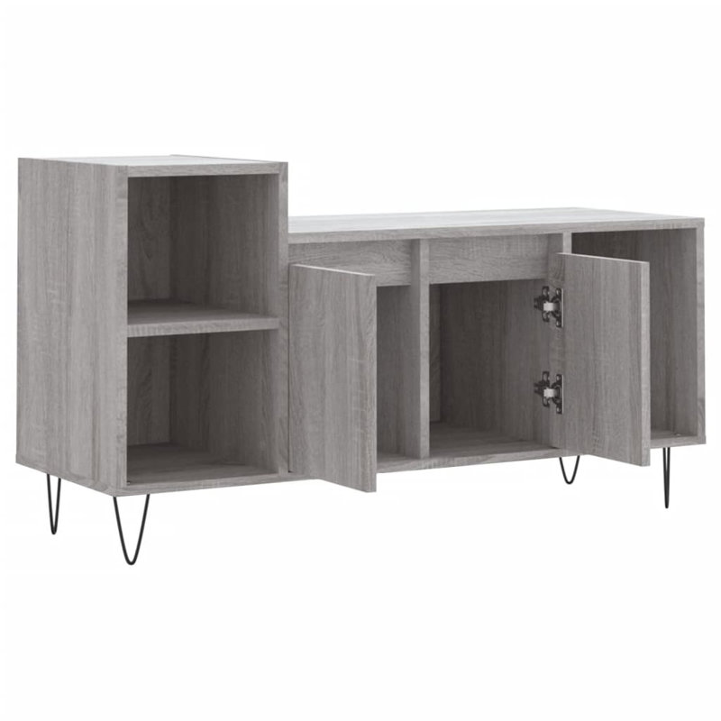 Gallaudet TV Stand for TVs up to 32", Grey sonoma