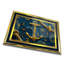 Élégante peinture décorative encadrée, 17,0 po x 25,6 po | 100% verre acrylique (épaisseur: 0,04 pouce) et cadre en bois massif (épaisseur: 1,0 pouce) | Art mural parfait pour le salon, la chambre à coucher et le bureau