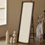 Miroirs rectangulaires pleine grandeur en bois massif avec miroirs muraux