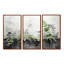«Green Minimalisme Botanical Serenity - Plants», ensemble d'art sur toile-107749940-112014428