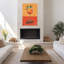 Art mural rétro rafraîchissant orange Spirz-1964013472