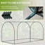 98" W x 47.2" D Mini Greenhouse