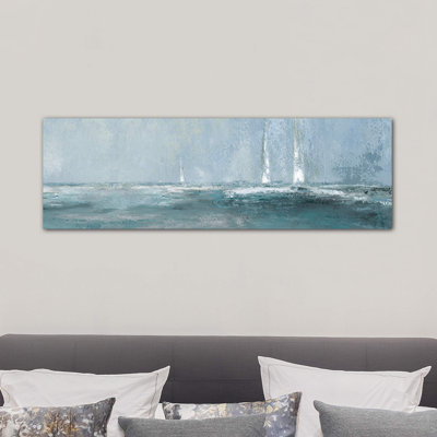 Headed Out by Carol Robinson - Wrapped Canvas Panoramic Painting