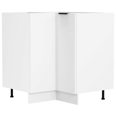 Serren 93Cm H x 76Cm W x 76Cm D Manufactured Wood Corner Base Cabinet