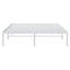 Metal Bed Frame White-1294248281