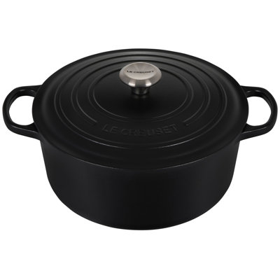 Le Creuset Signature Enameled Cast Iron Round Dutch Oven with Lid