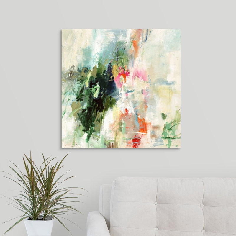 « jealous hearts », peinture sur toile, Toile tendue, H 24 po x l 24 po x P 1,25 po