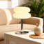 Lampe de table élégante en verre rétro