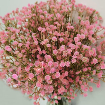 Artificial Flowers Babys Breath 36 PCS, Fake Babys Breath Flowers Artificial Bulk Gypsophila Bouquets Real Touch Faux Flowers for Wedding Floral Arrangement Party Home Decoration