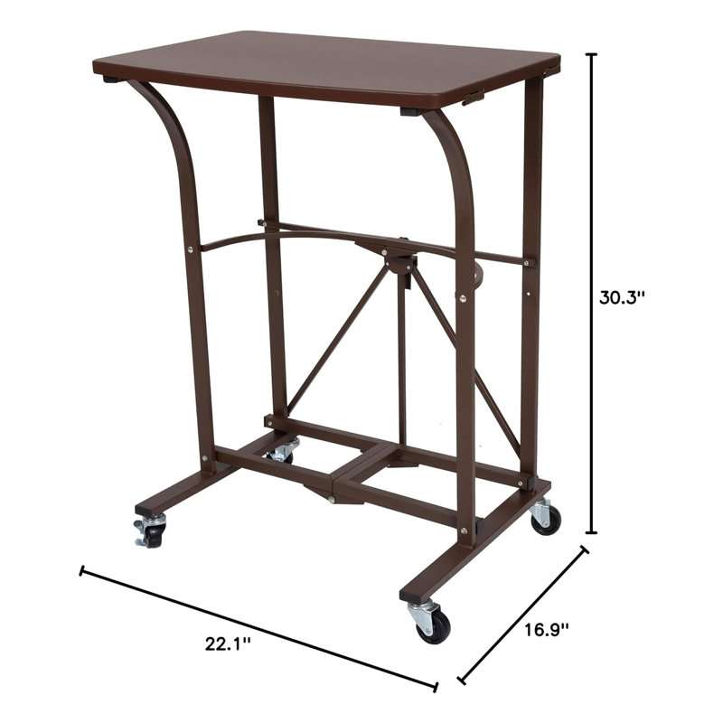 Foldable Steel Computer Desk