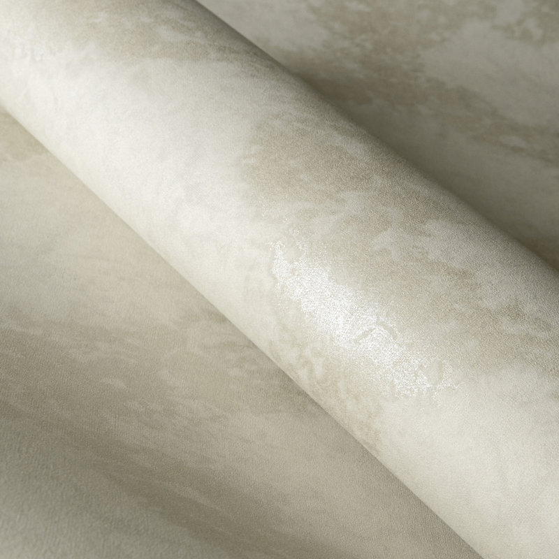Rouleau de papier peint L 33 pi x l 21 po Crafted Silky, Taupe / gris