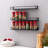3 Piece Modern Matte Black Spice Rack