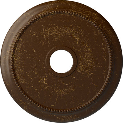 Médaillon de plafond 24 1/8 po x 4 3/8 po x P 2 1/4 po (convient aux auvents jusqu'à 4 3/8 po)