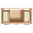 Flynt 43'' Single Bathroom Vanity with Carrara Marble Top-107370075