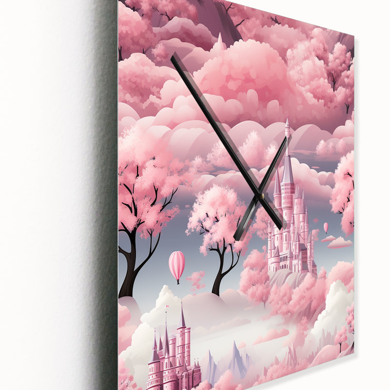 Janiel - Horloge murale moderne Paysages, Petit