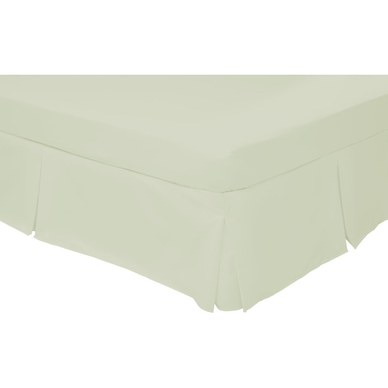 200 TC 50/50 Percale Polycotton Percale Fitted Sheet, Double (4'6), Apple