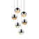 Grapes 6 - Light LED Cluster Pendant