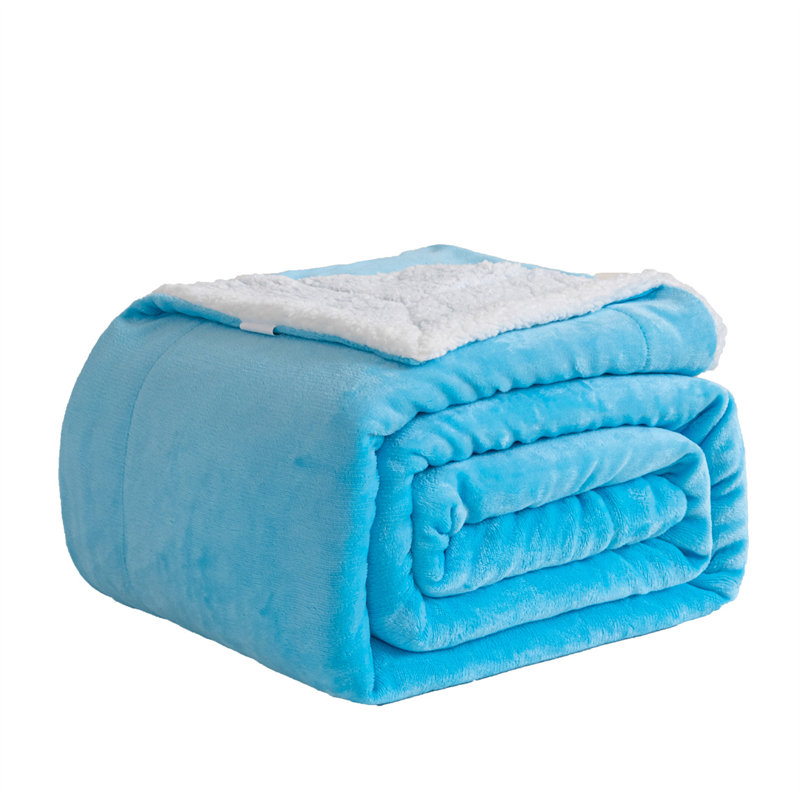 Blankets And Throws Throw Blanket, 270cm x 230cm, Blue