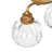 21''(W) 3 - Light Bathroom Vanity Light With Tulip Glass Shade