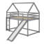 Bunk House Bed With Slide And Ladder-265713217