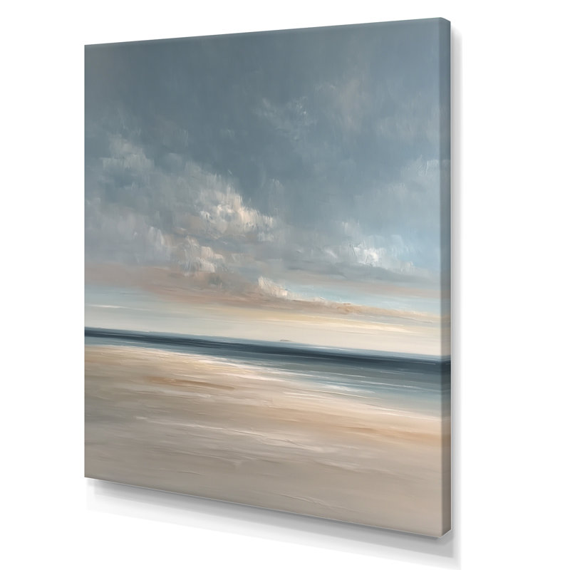 Coucher de soleil doré, impression sur toile encadrée, art côtier brun, Toile tendue, Ne s’applique pas, H 20 po x l 12 po
