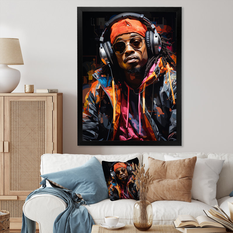 Xzavia Music Hiphop Fusion Bold I, H 20 po x l 12 po x P 1 po, Cadre photo noir
