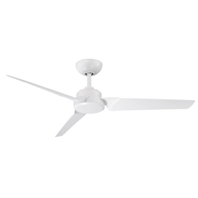 Roboto 3 - Blade Indoor/Outdoor Smart Ceiling Fan with Remote Control Included, Works With Alexa and iOS / Android App