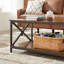 Adalynn Four Leg Coffee Table with Storage