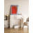 Simple and stylish wall-mounted fireplace cabinet